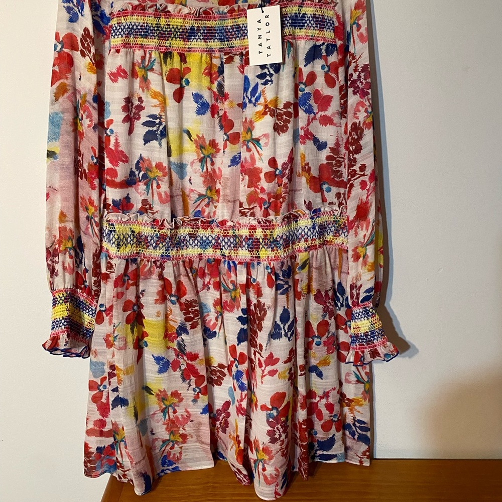 Tanya Taylor Floral Dress